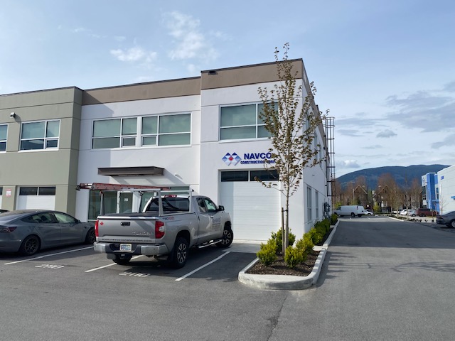 Front view of Navco Construction's building